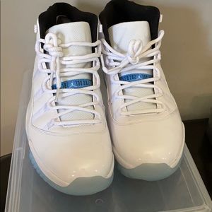 Jordan 11 legend blue 2014 pair